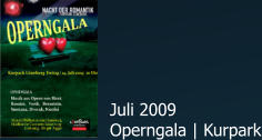 Juli 2009 Operngala | Kurpark