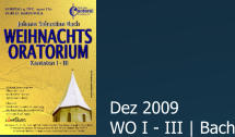 Dez 2009 WO I - III | Bach