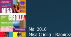 Mai 2010 Misa Criolla | Ramirez