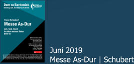 Juni 2019 Messe As-Dur | Schubert