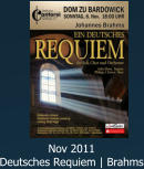 Nov 2011 Deutsches Requiem | Brahms
